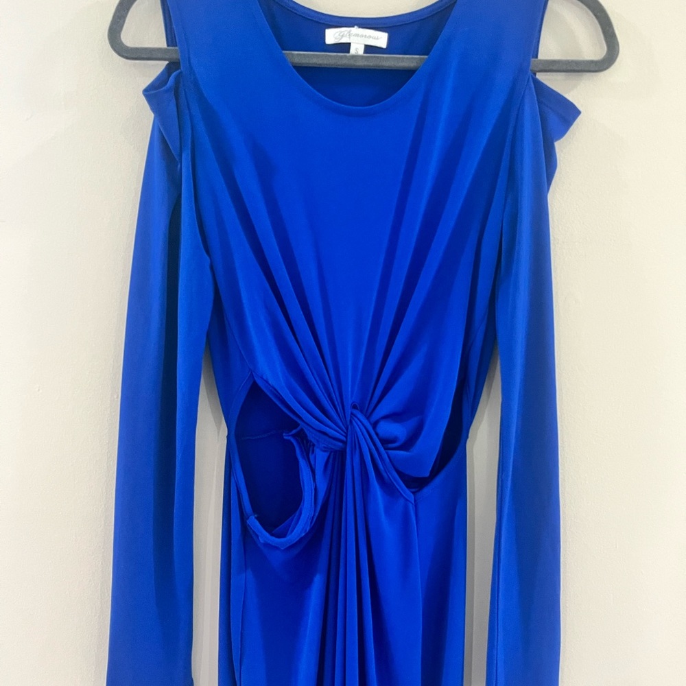 Navy blue dress